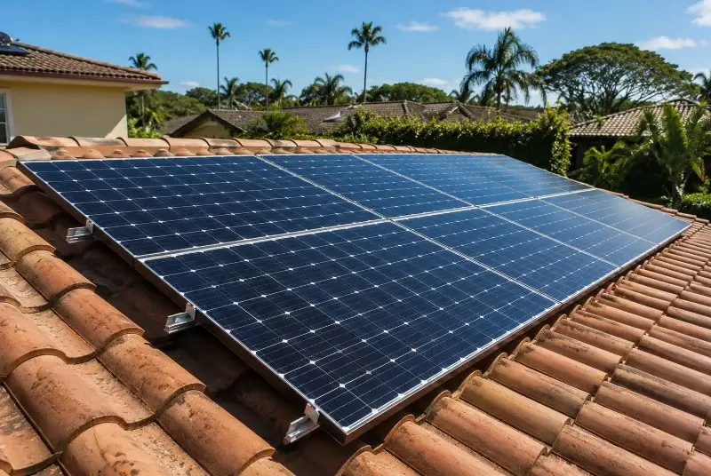 Installation de panneaux solaires à Poleymieux-au-Mont-d'Or